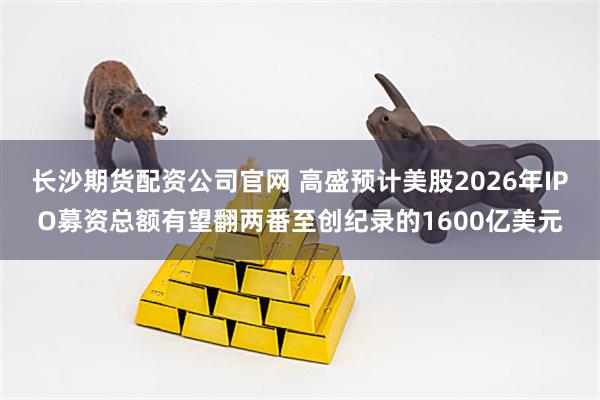 长沙期货配资公司官网 高盛预计美股2026年IPO募资总额有望翻两番至创纪录的1600亿美元